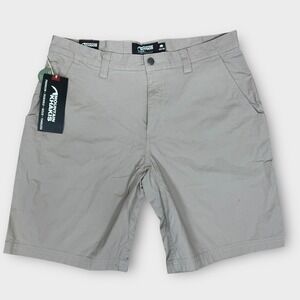 Mountain Khakis All Peak Short Mens 36 Freestone Tan NEW Classic Fit 10in Inseam